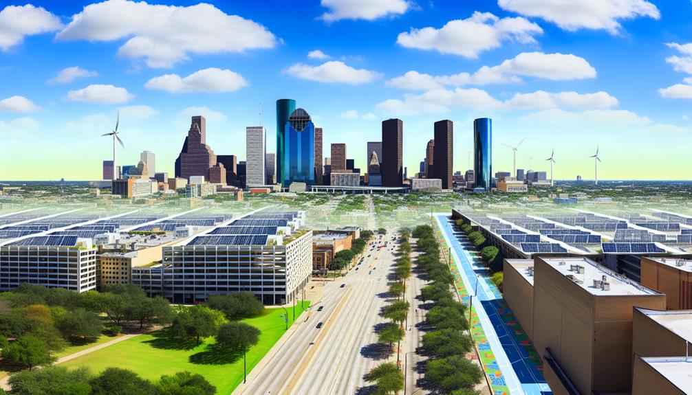 houston businesses go green